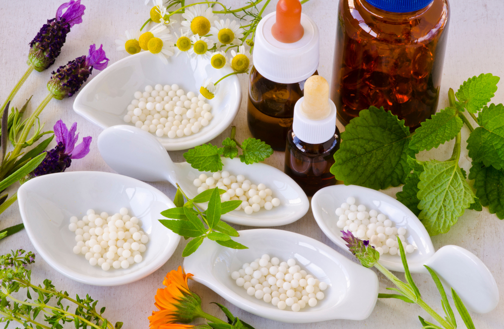 Homeopaths believe that using small amounts of natural substances such as plants and minerals can support and stimulate the body's natural ability to heal itself.